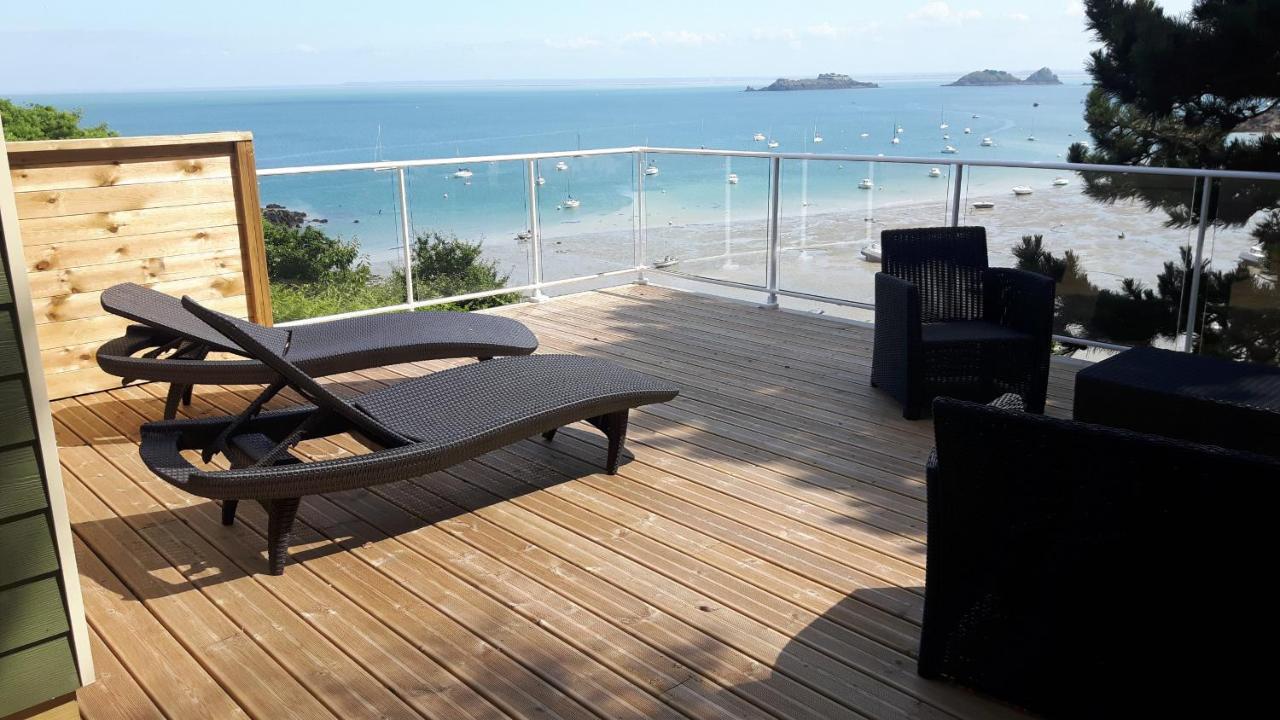 Cancale Port Mer, Les Pieds Dans L'Eau Apartamento Exterior foto